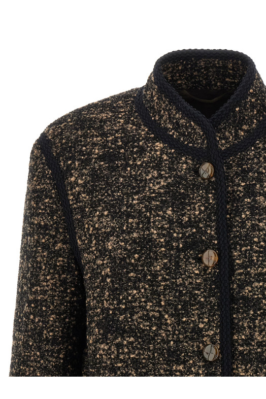 'Katara Curly' blazer Brown