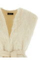 Fur vest White Fur vest White