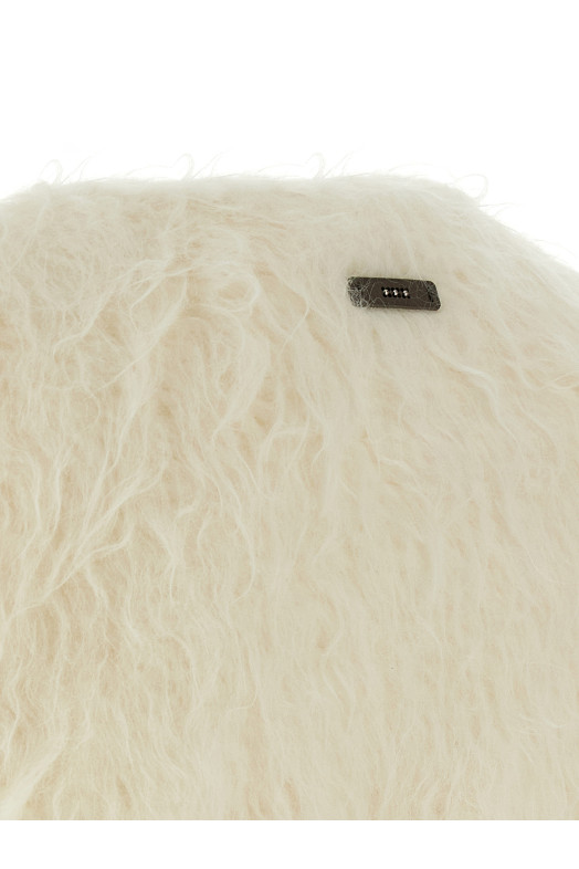 Fur vest White Fur vest White
