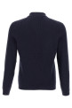 Вязаная крючком рубашка-поло Синяя BRUNELLO CUCINELLI M29203535CW425 Вязаная крючком рубашка-поло Синяя BRUNELLO CUCINELLI M29203535CW425