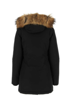 Чорна нейлонова куртка-пуховик Black WOOLRICH (CFWWOU0538FRUT0001) Чорна нейлонова куртка-пуховик Black WOOLRICH (CFWWOU0538FRUT0001)