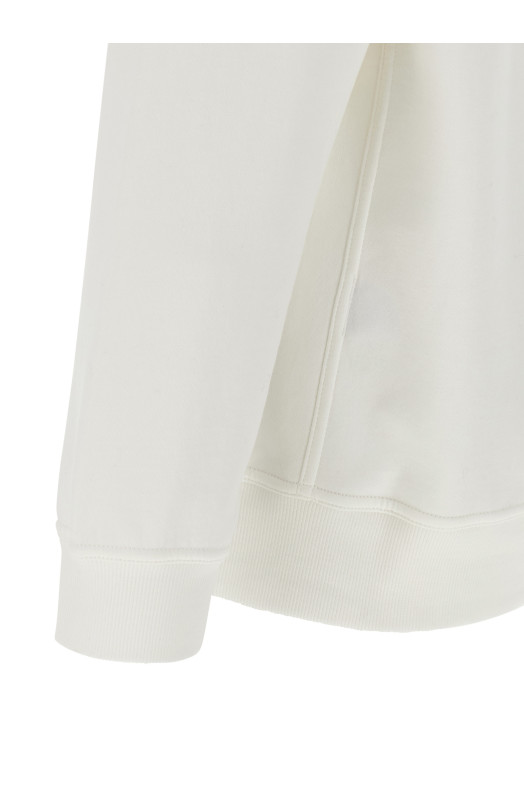 Techno cotton sweatshirt White
