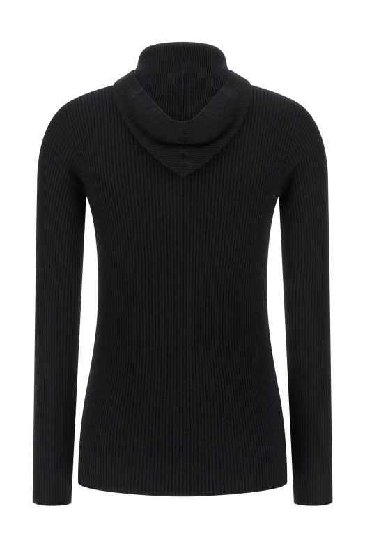 Monile hooded sweater Black