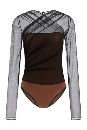 Боді «Renée» Чорний NDSS25TOP083BLACKBROWN Боді «Renée» Чорний NDSS25TOP083BLACKBROWN