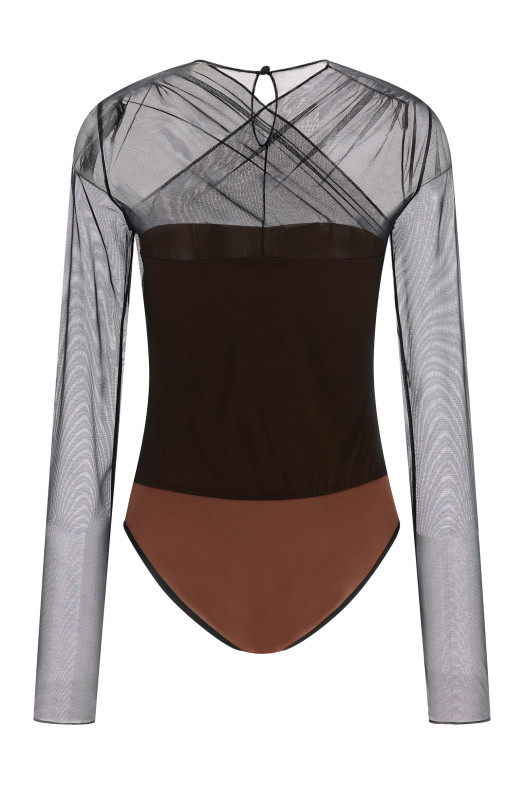 Боді «Renée» Чорний NDSS25TOP083BLACKBROWN Боді «Renée» Чорний NDSS25TOP083BLACKBROWN