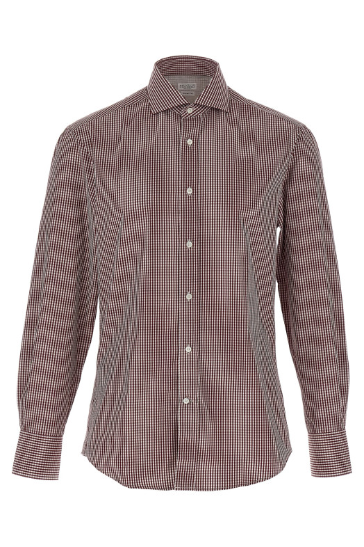Check shirt Bordeaux Check shirt Bordeaux