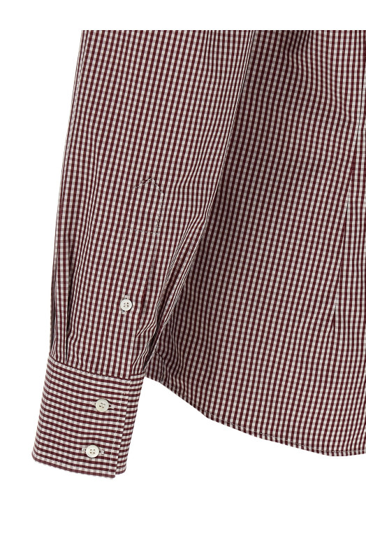 Check shirt Bordeaux Check shirt Bordeaux