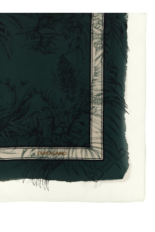 'Gravure' print scarf Multicolor