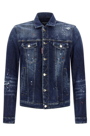 Куртка «Дэн Джин» Синяя S74AM1601S30664470 Куртка «Дэн Джин» Синяя S74AM1601S30664470