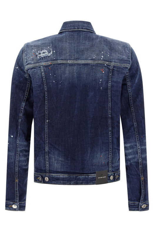 Куртка «Ден Джин» Синя S74AM1601S30664470 Куртка «Ден Джин» Синя S74AM1601S30664470