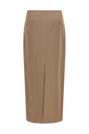 'Column Long' skirt Beige 'Column Long' skirt Beige