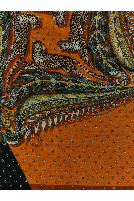 'Madras' print stole Multicolor