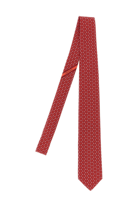 'Gancini pois' print tie Red 'Gancini pois' print tie Red