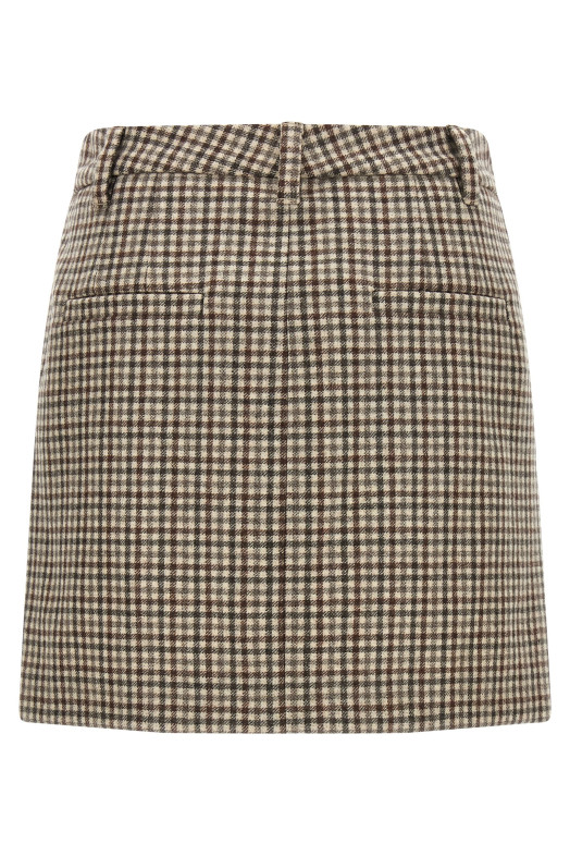 BRUNELLO CUCINELLI 'Міні' спідниця Бежева MP523G3896C001 BRUNELLO CUCINELLI 'Міні' спідниця Бежева MP523G3896C001