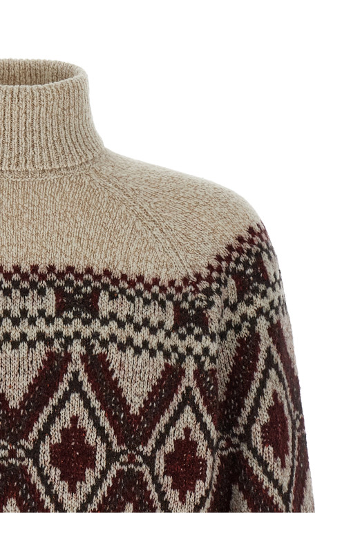 'Geometric Jacquard' sweater Multicolor