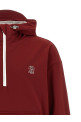 Світшот-куртка бордо BRUNELLO CUCINELLI MM134KG13C411