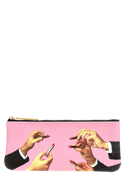 Seletti x Toiletpaper 'Lipstick' косметичка Рожева 02523U Seletti x Toiletpaper 'Lipstick' косметичка Рожева 02523U