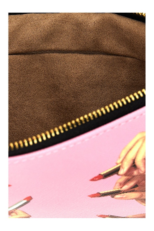 Seletti x Toiletpaper 'Lipstick' косметичка Рожева 02523U Seletti x Toiletpaper 'Lipstick' косметичка Рожева 02523U