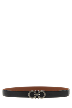 'Gancini' reversible belt Multicolor 'Gancini' reversible belt Multicolor