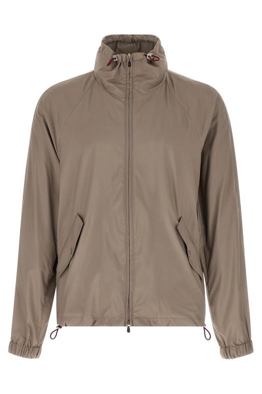 Складная куртка без подкладки Серый BRUNELLO CUCINELLI MV4086542C9203