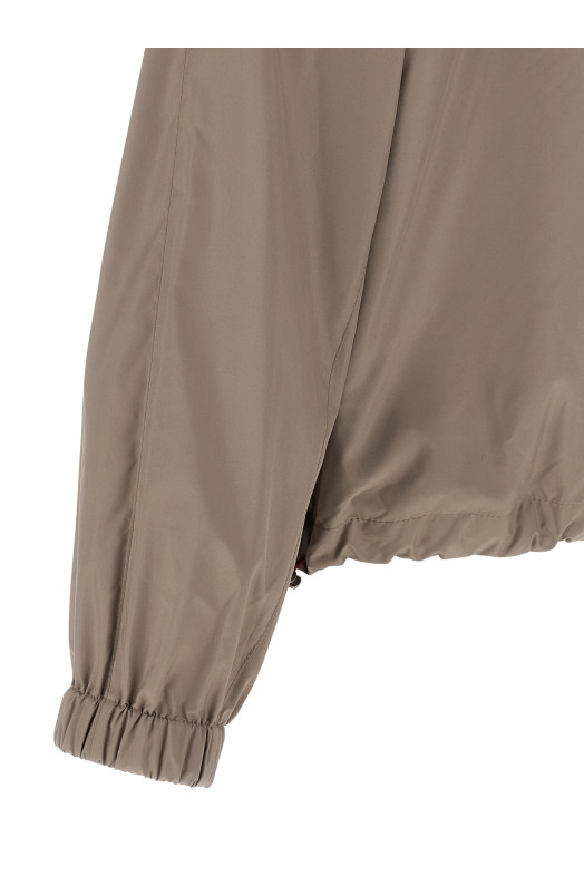 Складная куртка без подкладки Серый BRUNELLO CUCINELLI MV4086542C9203