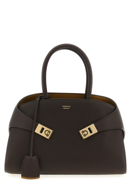 FERRAGAMO 'Hug (M)' сумочка коричнева 777524TESTADIMORO