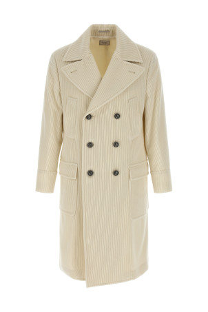 Оксамитове пальто Біле BRUNELLO CUCINELLI MV4239139KC369