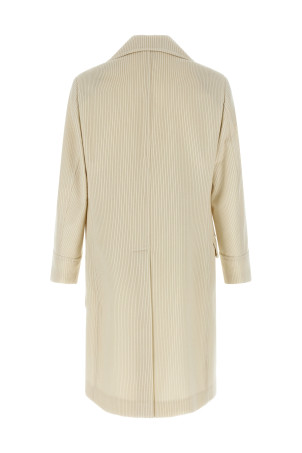 Оксамитове пальто Біле BRUNELLO CUCINELLI MV4239139KC369