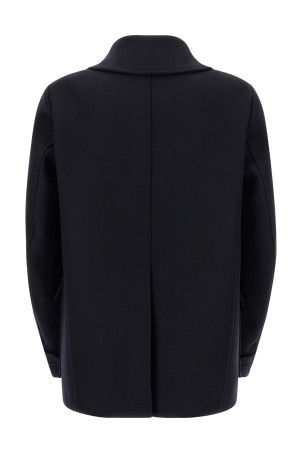 Шерстяное пальто Синее DSQUARED2 S74AA0323S53003524 Шерстяное пальто Синее DSQUARED2 S74AA0323S53003524