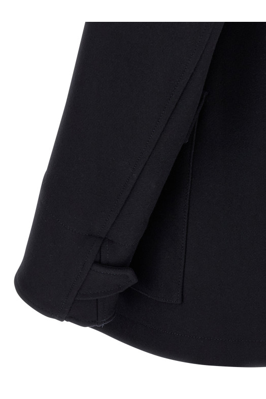 Шерстяне пальто Синє DSQUARED2 S74AA0323S53003524 Шерстяне пальто Синє DSQUARED2 S74AA0323S53003524
