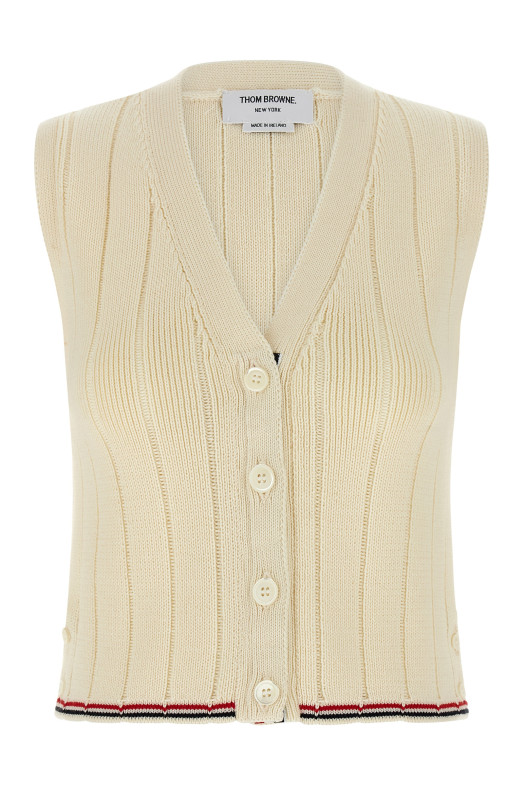 RWB инкрустация на одежде White THOM BROWNE FKV217AY1024100 RWB инкрустация на одежде White THOM BROWNE FKV217AY1024100