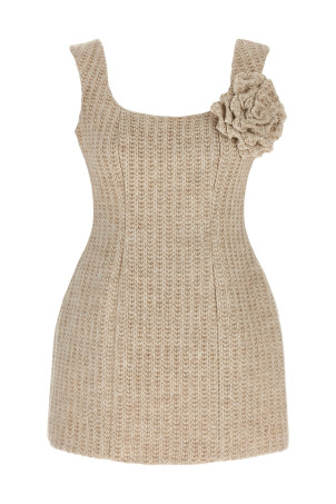 Tricot dress Beige Tricot dress Beige