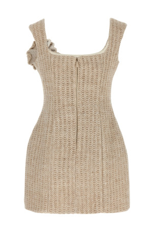 Tricot dress Beige Tricot dress Beige