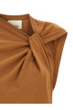 ISABEL MARANT 'Nayda' топ коричневий TS0175FAA1N41I50CA ISABEL MARANT 'Nayda' топ коричневий TS0175FAA1N41I50CA