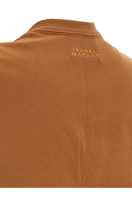 ISABEL MARANT 'Nayda' топ коричневий TS0175FAA1N41I50CA ISABEL MARANT 'Nayda' топ коричневий TS0175FAA1N41I50CA