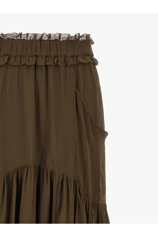'Besma' skirt Green