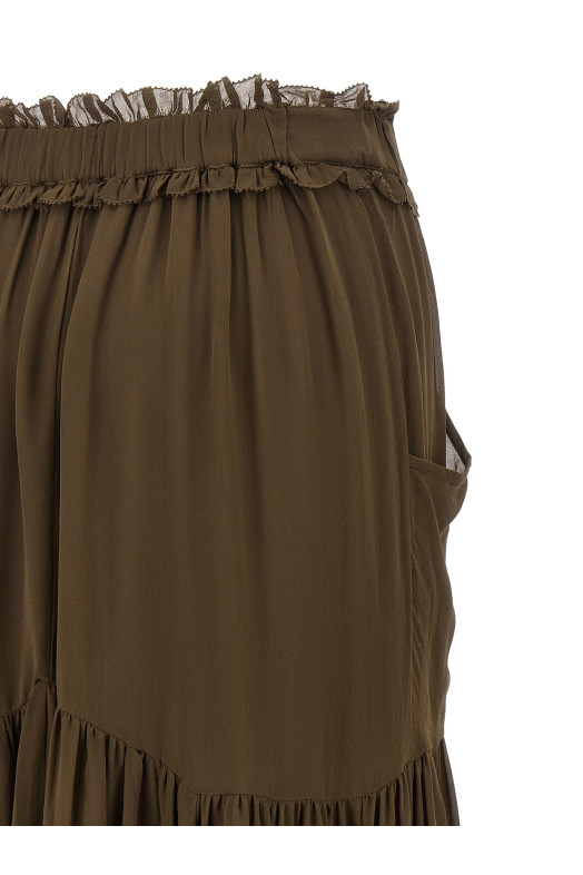 'Besma' skirt Green