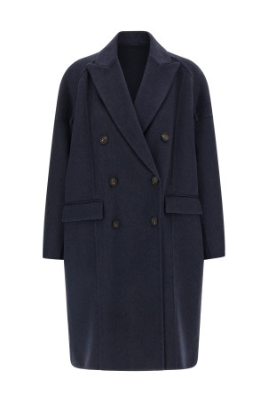 Cashmere coat Blue Cashmere coat Blue