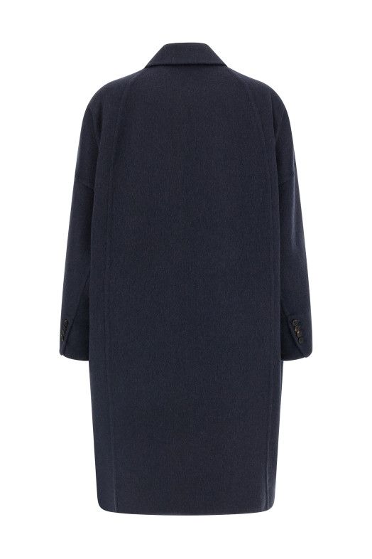 Cashmere coat Blue