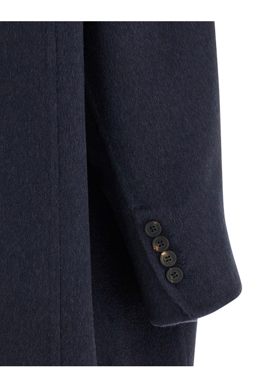 Cashmere coat Blue
