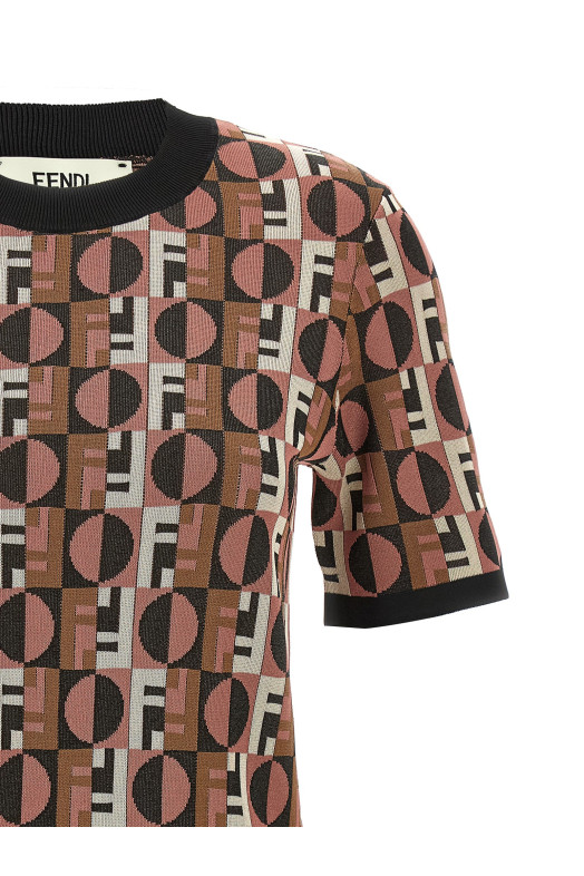 Свитер «Fendi Optical» Розовый FZXE04AYLVF1T6N Свитер «Fendi Optical» Розовый FZXE04AYLVF1T6N