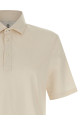 Cotton polo shirt Beige Cotton polo shirt Beige