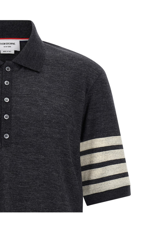 '4Bar' polo shirt Gray '4Bar' polo shirt Gray