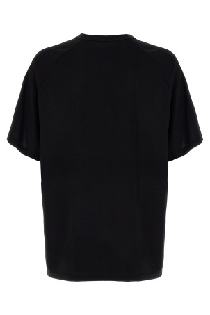 Футболка «Y-3 3 strisce» Черно-серая JW7352BLACK