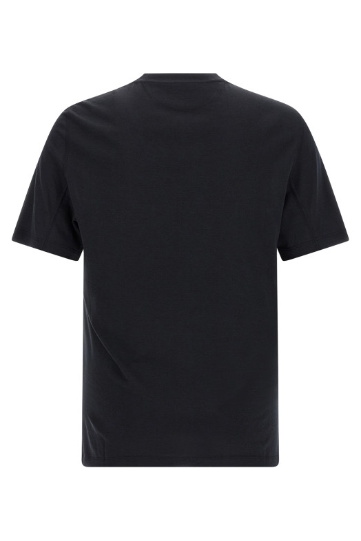 Silk t-shirt Black
