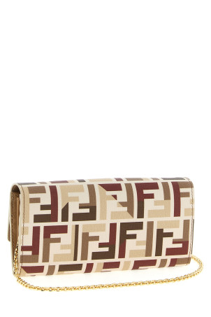 Кошелек на цепочке «Continental Fendi Roma» Разноцветный 8M0365AV1YF1TVK Кошелек на цепочке «Continental Fendi Roma» Разноцветный 8M0365AV1YF1TVK