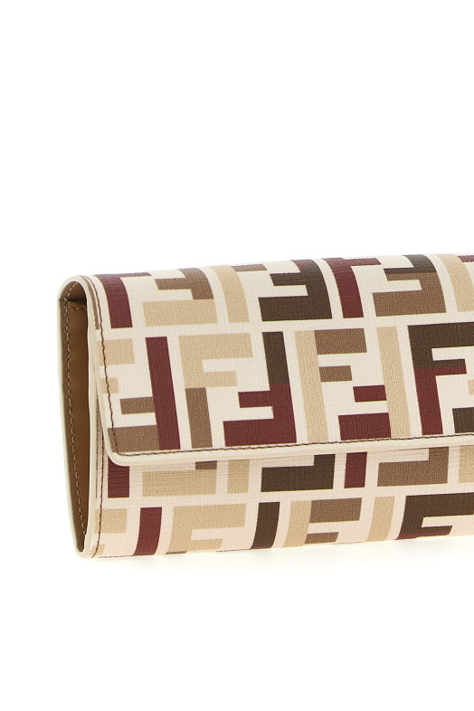 'Continental Fendi Roma' wallet on chain Multicolor 'Continental Fendi Roma' wallet on chain Multicolor