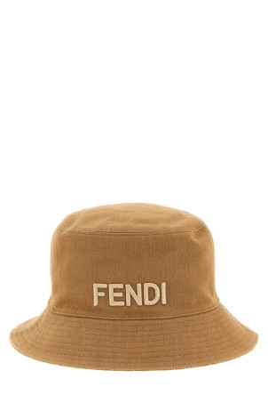 Двостороння капелюх-ковпак Коричневий FENDI FXQ977AVGLF0QB8 Двостороння капелюх-ковпак Коричневий FENDI FXQ977AVGLF0QB8