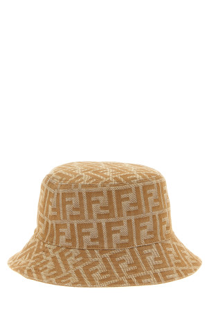 Двостороння капелюх-ковпак Коричневий FENDI FXQ977AVGLF0QB8 Двостороння капелюх-ковпак Коричневий FENDI FXQ977AVGLF0QB8