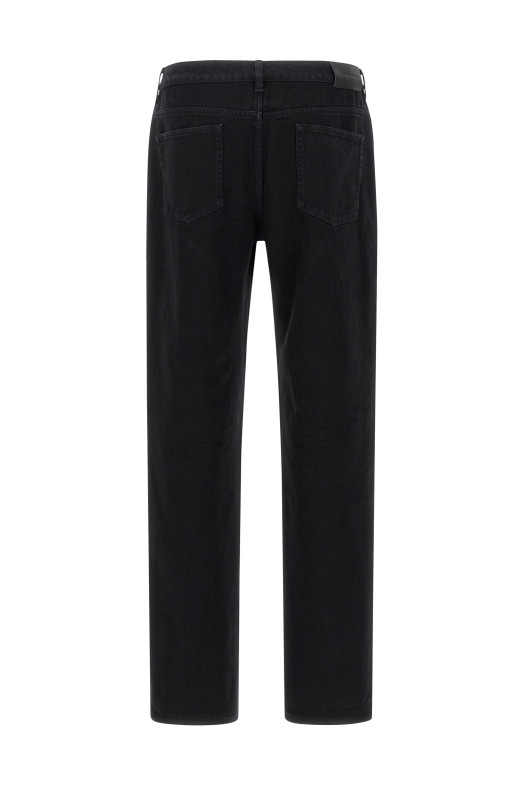 Джинсы из денима черные SAINT LAURENT 837398Y29WA1294 Джинсы из денима черные SAINT LAURENT 837398Y29WA1294